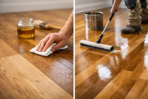 Oil Finish vs Polyurethane for Hardwood Floors