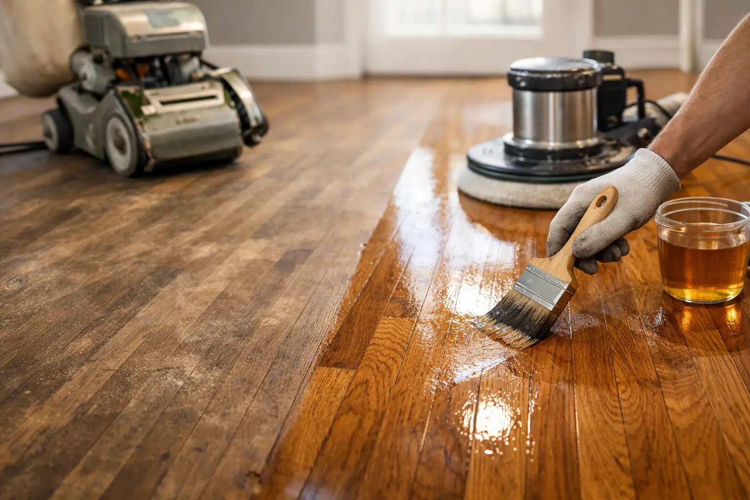 What Does Refinishing Hardwood Floors Mean?