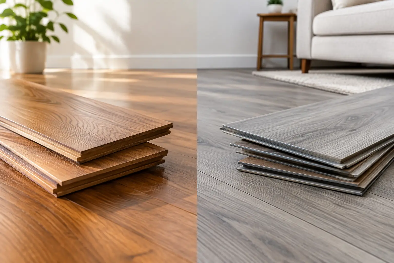 Solid Wood Versus LVP: Which Floor Lasts?